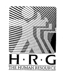 H R G THE HUMAN RESOURCE logo