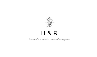 H & R HEAL AND RECHARGE logo