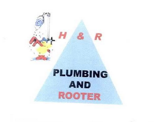 H & R PLUMBING AND ROOTER logo