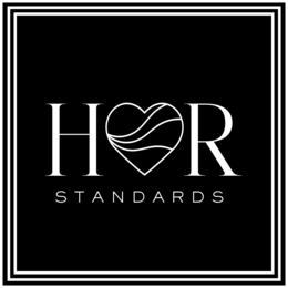H R STANDARDS logo