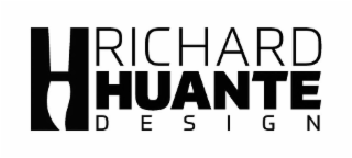 H RICHARD HUANTE DESIGN logo