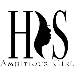 H S AMBITIOUS GIRL logo