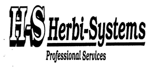 H-S HERBI-SYSTEMS PROFESSIONAL SERVICES logo