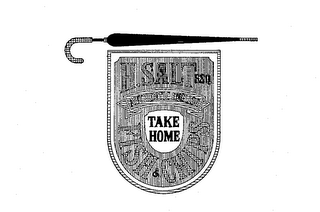 H. SALT ESQ. AUTHENTIC ENGLISH TAKE HOME FISH & CHIPS logo
