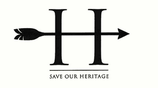 H SAVE OUR HERITAGE logo