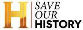 H SAVE OUR HISTORY logo