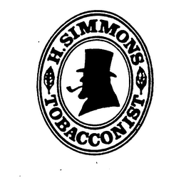 H. SIMMONS TOBACCONIST logo