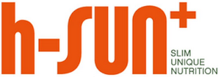 H-SUN+ SLIM UNIQUE NUTRITION logo