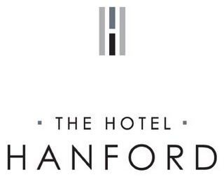 H · THE HOTEL · HANFORD logo