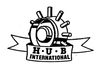 H-U-B INTERNATIONAL logo