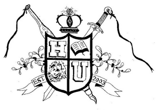 H U EST. 2003 logo