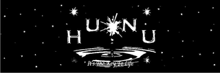 H U N U IT'S THE KEY TO LIFE logo