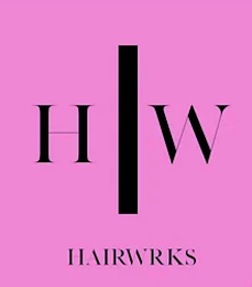 H W HAIRWRKS logo