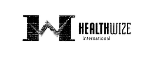 H W HEALTHWIZE INTERNATIONAL logo