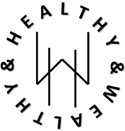 H W HEALTHY & WEALTHY & logo