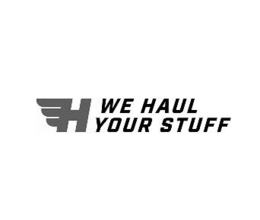 H WE HAUL YOUR STUFF logo