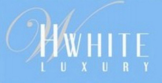 H WHITE LUXURY W logo