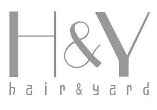 H & Y HAIR & YARD logo