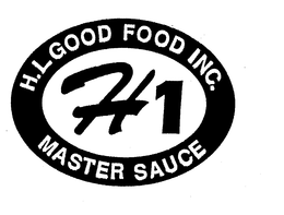 H1 H.L GOOD FOOD INC. MASTER SAUCE logo