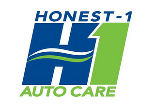 H1 HONEST- 1 AUTO CARE logo