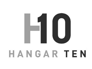 H10 HANGAR TEN logo