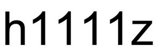 H1111Z logo