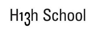 H13H SCHOOL logo