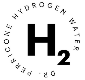 H2 DR. PERRICONE HYDROGEN WATER logo