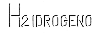 H2 IDROGENO logo