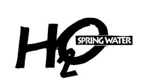 H20 SPRINGWATER logo