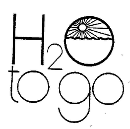 H20 TO GO logo