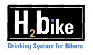 H2BIKE DRINKING SYSTEM FOR BIKERS logo