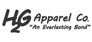 H2G APPAREL CO. AN EVERLASTING BOND logo