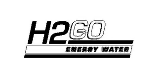 H2GO ENERGY WATER logo