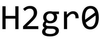 H2GR0 logo