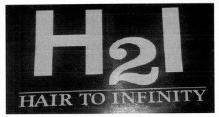 H2I HAIR TO INFINITY logo