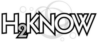 H2KNOW logo