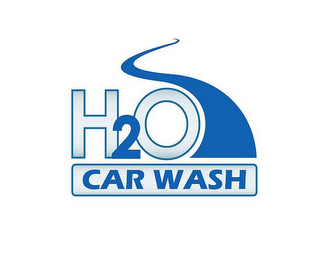 H2O CAR WASH logo