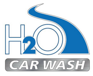 H2O CAR WASH logo