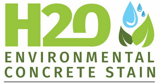 H2O ENVIRONMENTAL CONCRETE STAIN logo