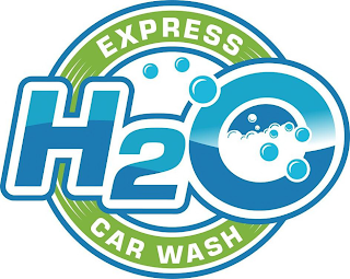 H2O EXPRESS CAR WASH logo