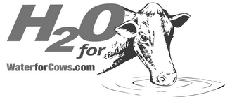 H2O FOR WATER FOR COWS.COM logo