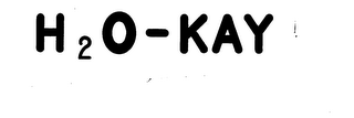 H2O-KAY logo