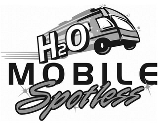 H2O MOBILE SPOTLESS logo