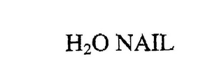H2O NAIL logo