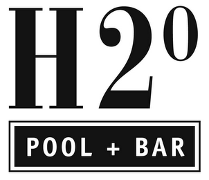 H2O POOL + BAR logo