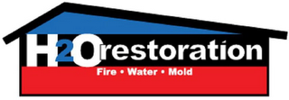 H2O RESTORATION FIRE WATER MOLD logo