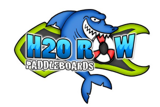 H2O ROW PADDLEBOARDS logo