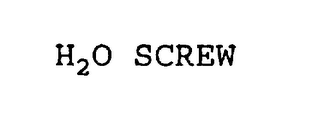 H2O SCREW logo