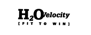 H2O VELOCITY (FIT TO WIN) logo